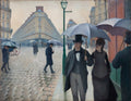 Paris Street; Rainy Day, Gustave Caillebotte