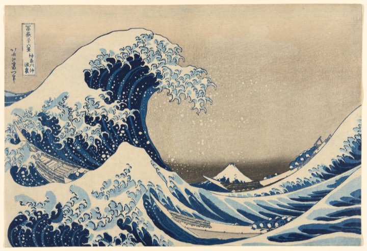 Under the Wave off Kanagawa, Katsushika Hokusai
